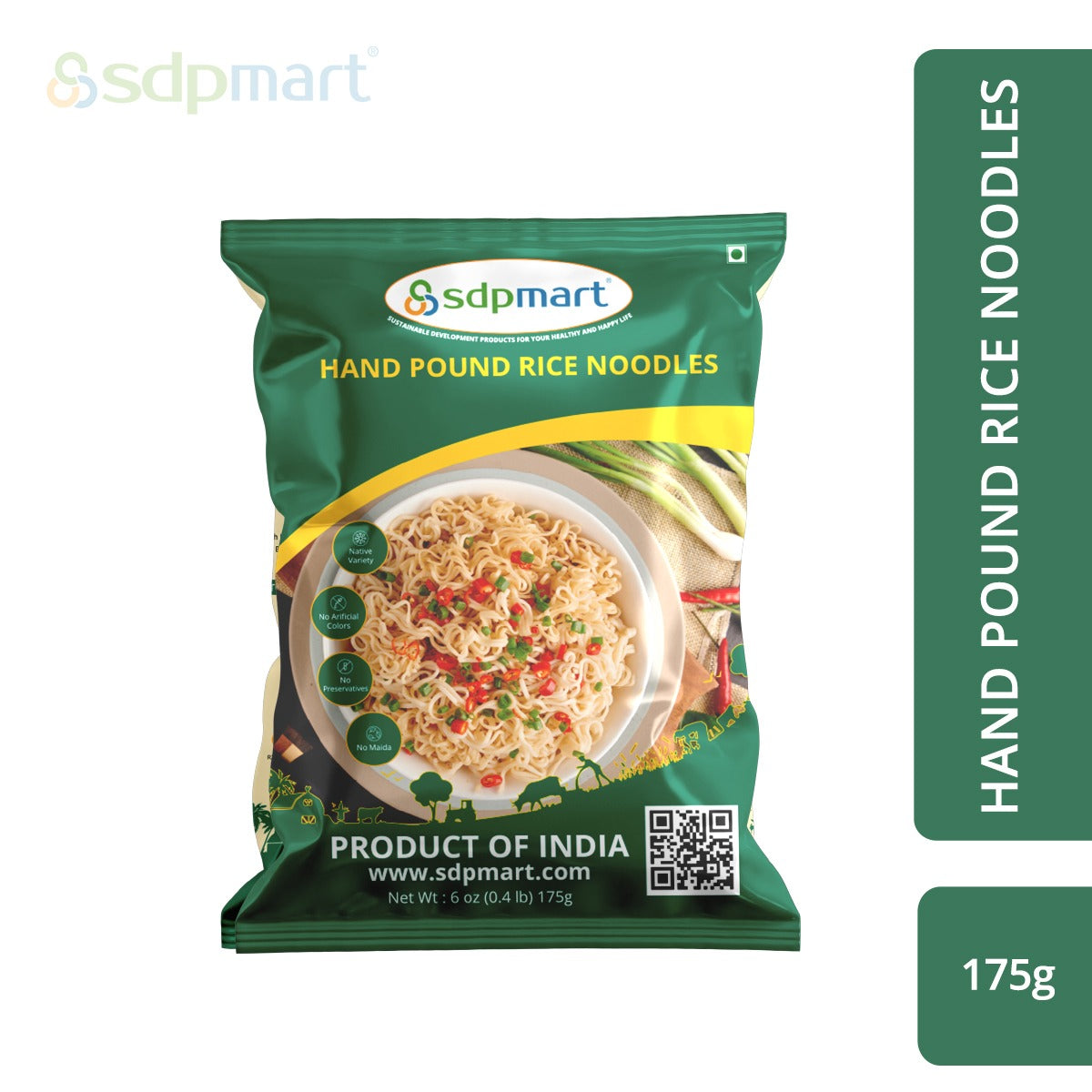 SDPMart Hand Pound Rice Noodles 175 Gms