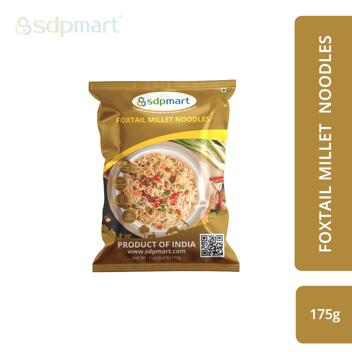 SDPMart Foxtail Millet Noodles 175 Gms