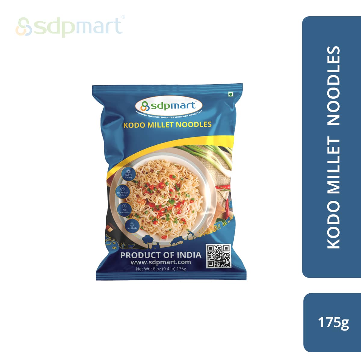 SDPMart Kodo Millet Noodles 175 Gms