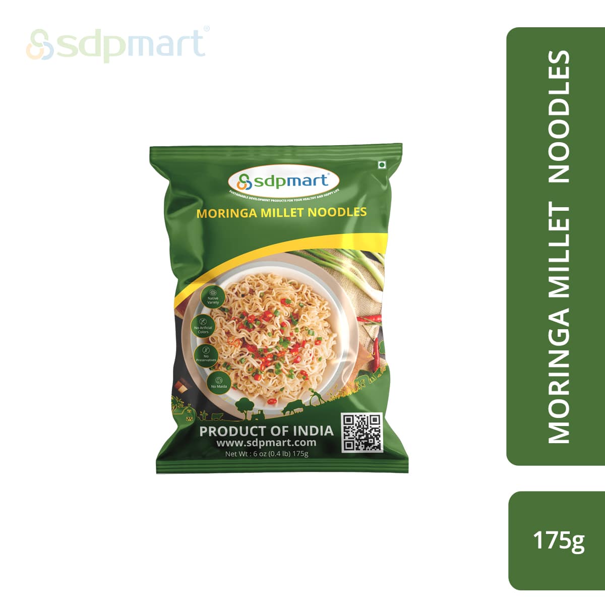 SDPMart Moringa Millet Noodles 175 Gms