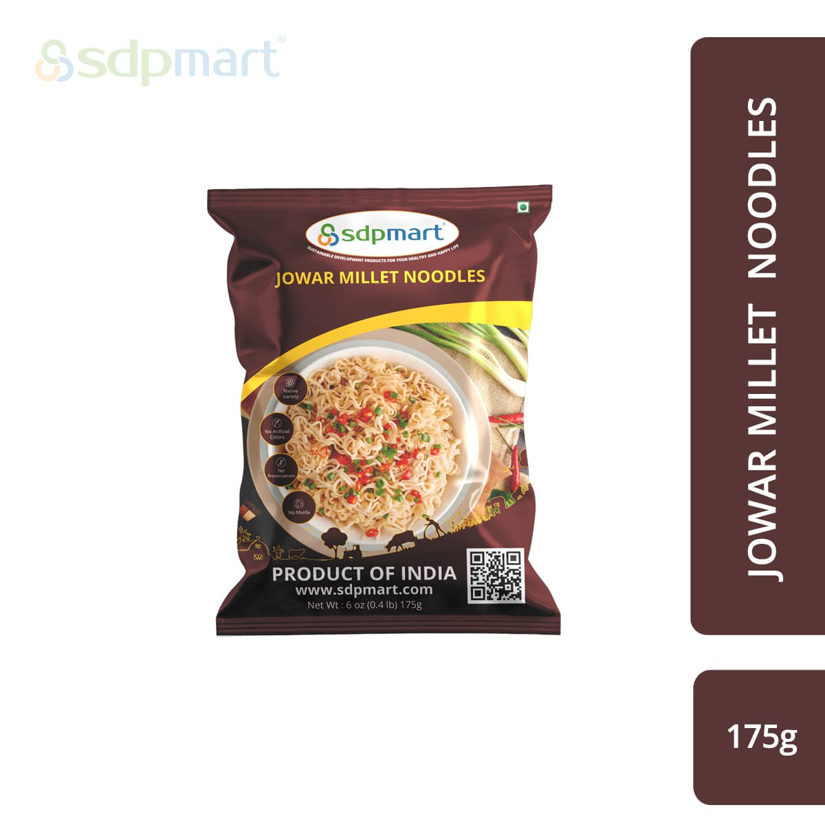 SDPMart Jowar Millet Noodles 175 Gms